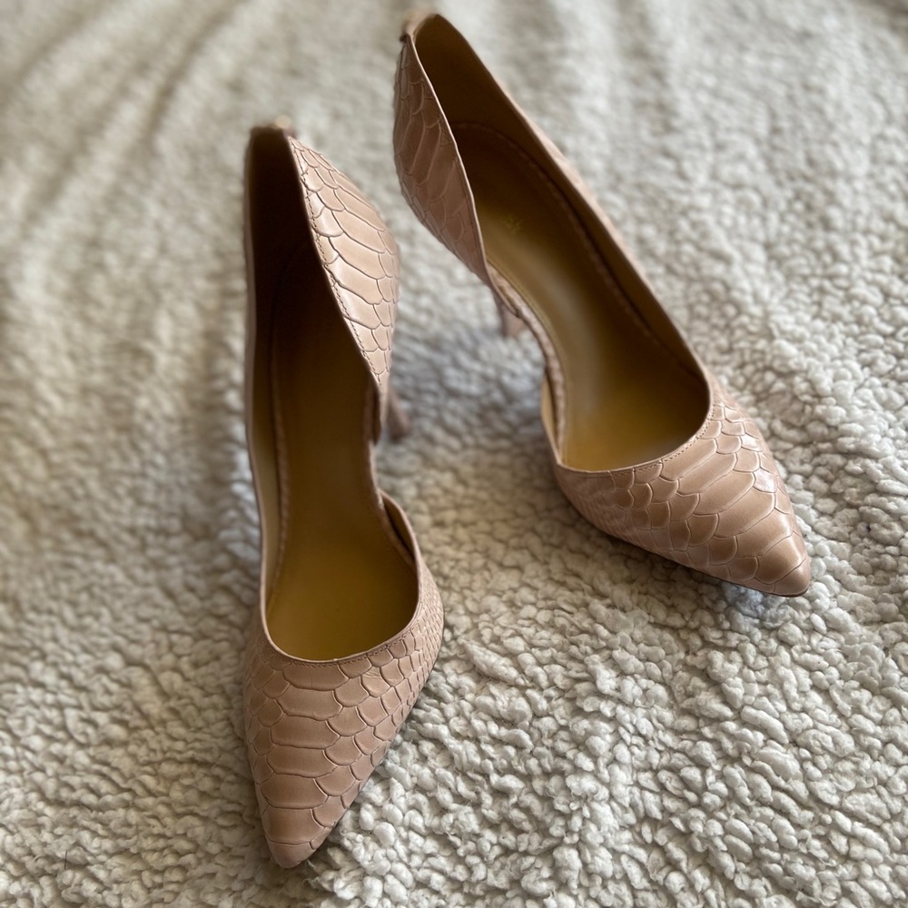 Blush pink Michael Kors heels